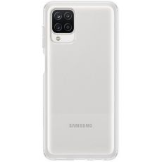 Чехол (клип-кейс) Samsung Soft Clear Cover [ef-qa125ttegru] для Galaxy A12, прозрачный